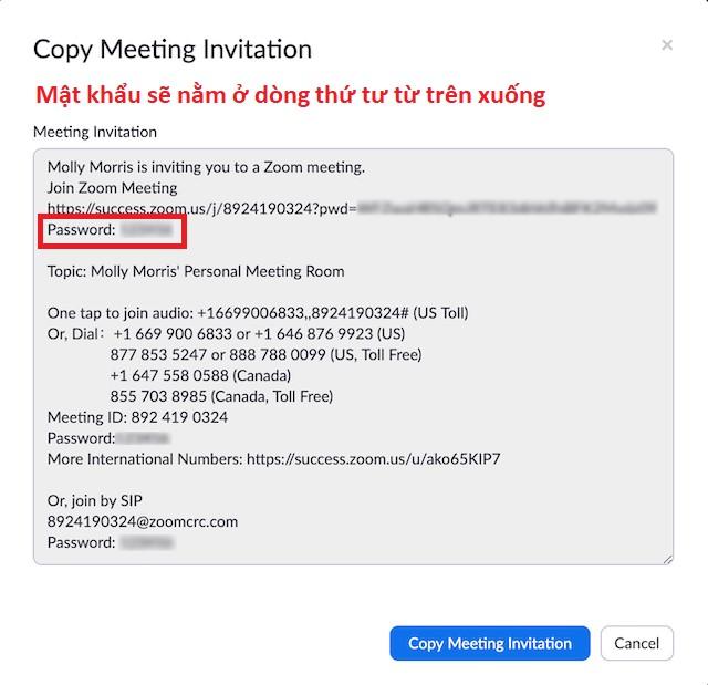meeting invitation