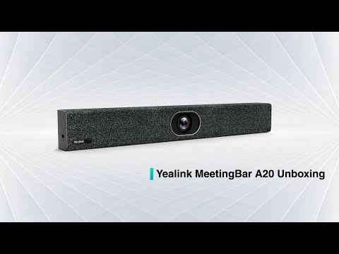 Yealink MeetingBar A20 Unboxing