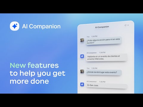 Zoom AI Companion | Feature Updates