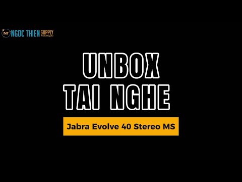 UNBOX JABRA EVOLVE 40 STEREO MS