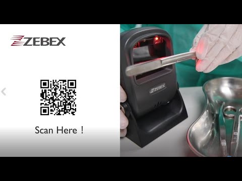 ZEBEX Z-8072 Ultra 2D Image Hands-Free Scanner