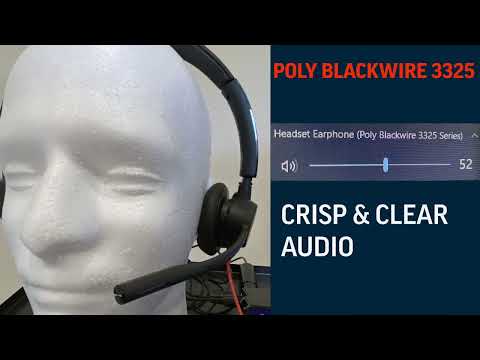 Poly Blackwire 3325 vs Jabra Evolve 30 II Competitive Study 1080p