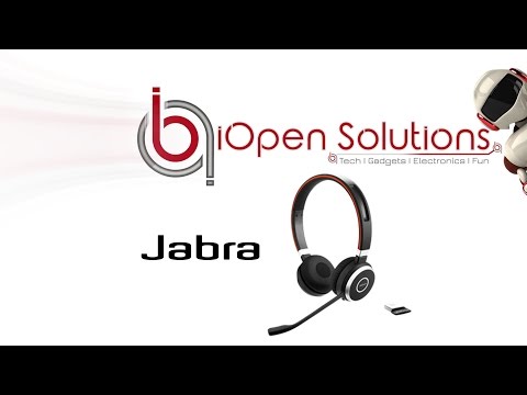 JABRA 65 Evolve Headset Unboxing & Review