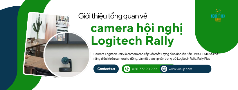 review camera hội nghị Logitech Rally