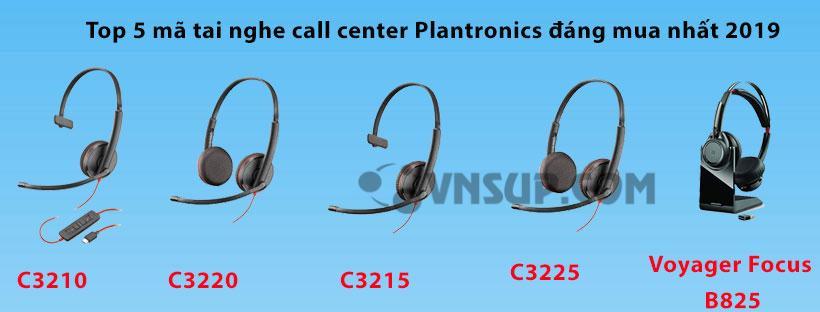 Top 5 mã tai nghe call center Plantronics đáng mua nhất 2019