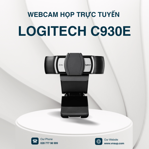 Webcam họp trực tuyến Logitech C930E