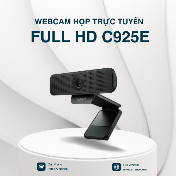 Webcam họp trực tuyến Logitech Full HD C925E