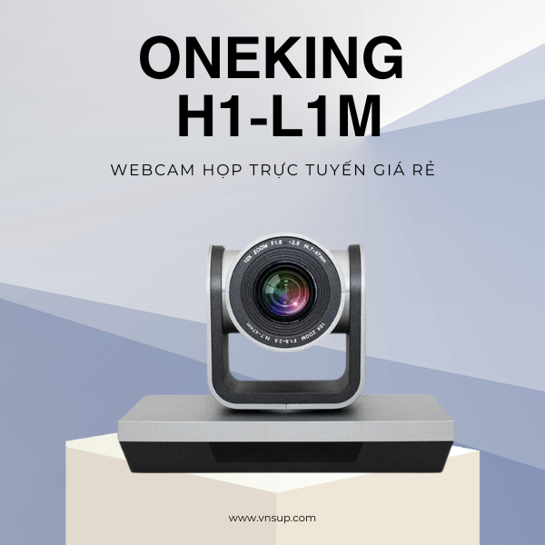 Webcam họp trực tuyến giá rẻ Oneking H1-L1M-4K