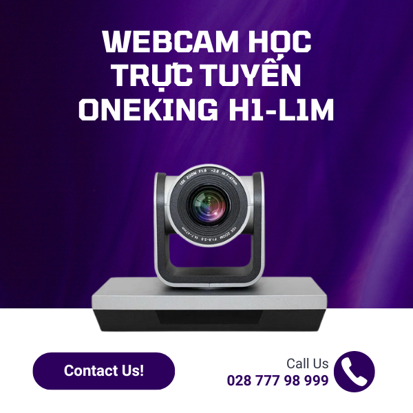 Webcam học trực tuyến Oneking H1-L1M