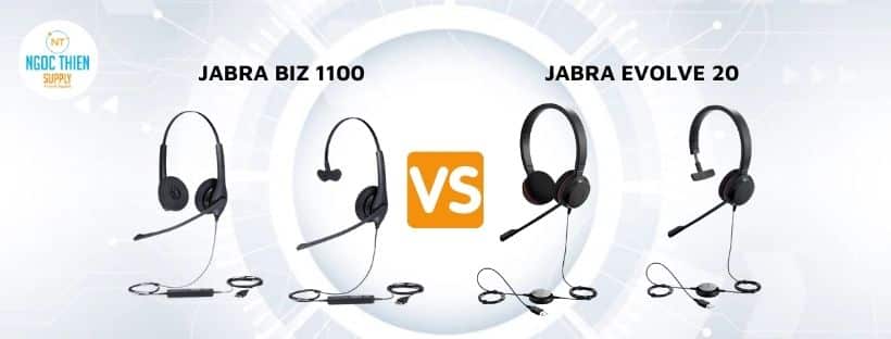 Jabra BIZ 1100 vs Jabra Evolve 20
