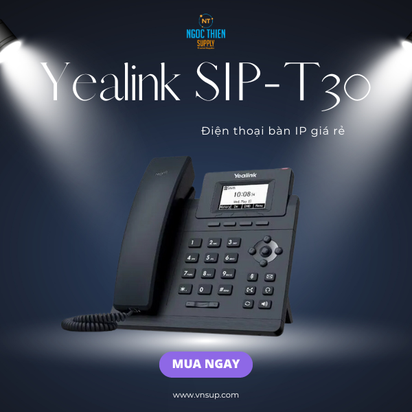 Điện thoại bàn IP giá rẻ Yealink SIP-T30