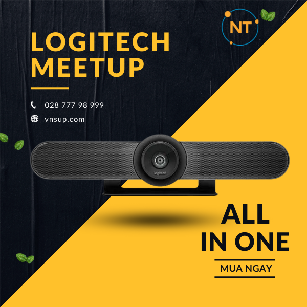 Camera hội nghị trực tuyến Logitech Meetup