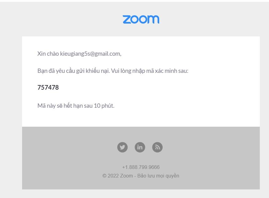 Khắc phục lỗi tài khoản zoom bị vô hiệu hóa 1003 2
