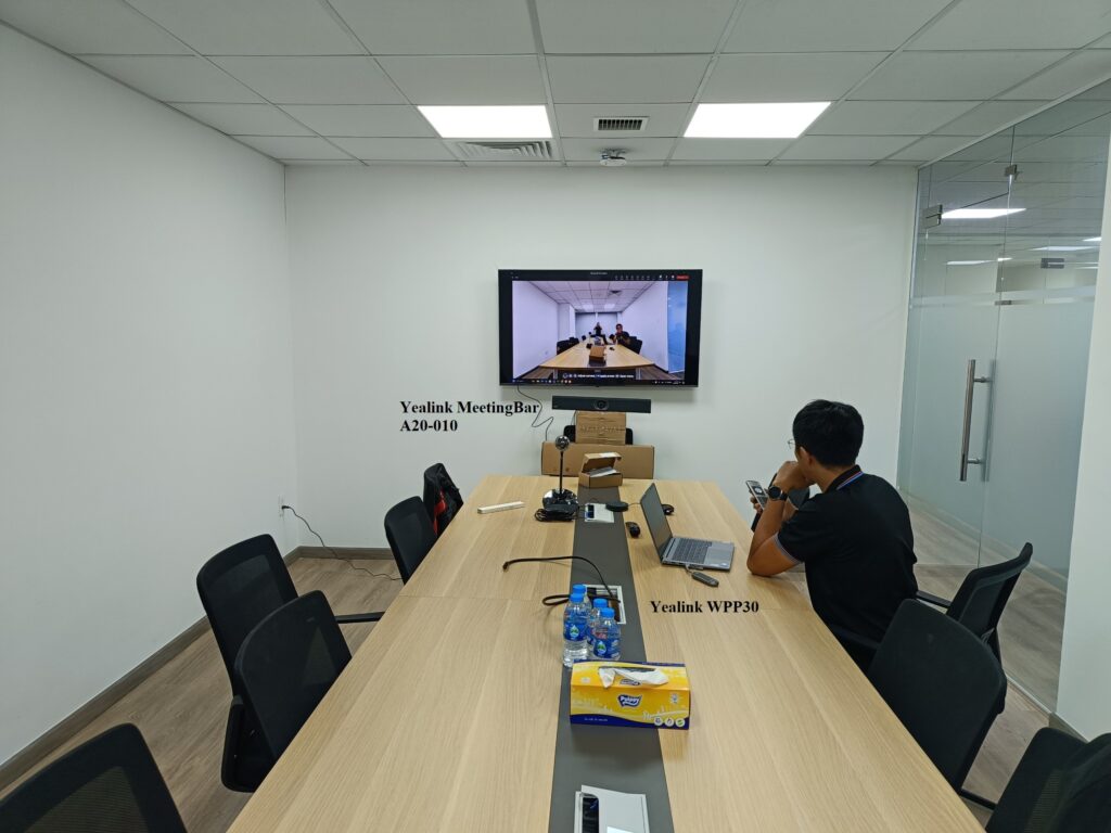 Lắp đặt hệ thống hội nghị truyền hình tại Công ty TNHH Charter Link Logistics Việt Nam – Chi nhánh Hồ Chí Minh