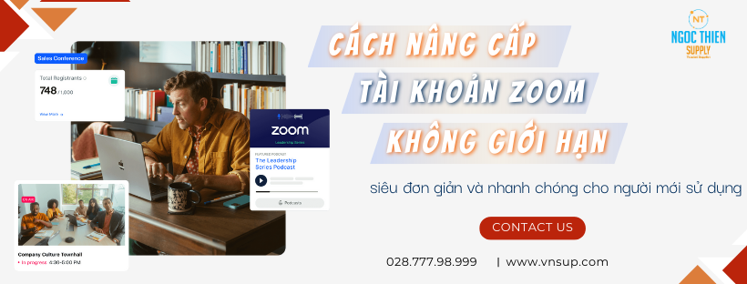 Cách nâng cấp tài khoản zoom không giới hạn thời gian