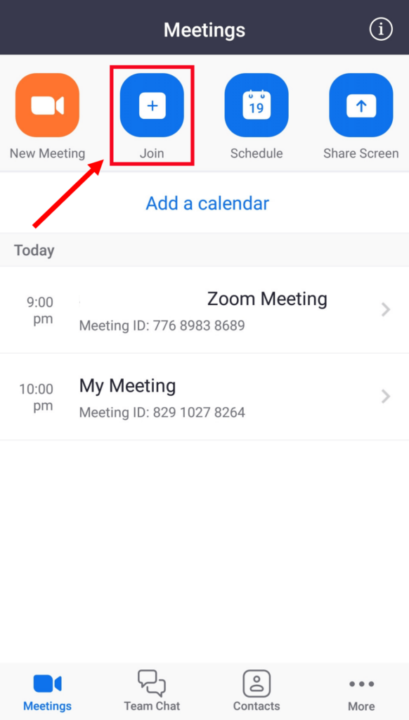 Cách tham gia cuộc họp Zoom trên điện thoại
