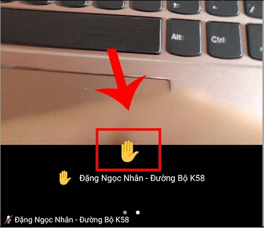 Hướng dẫn cách giơ tay trên Zoom trên điện thoại 02