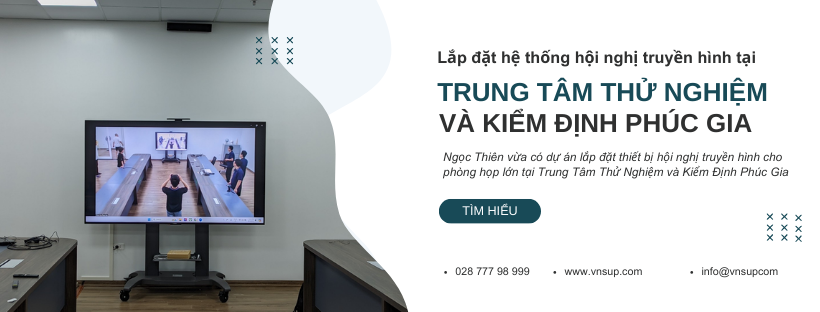 Lắp đặt hệ thống hội nghị truyền hình tại Trung Tâm Thử Nghiệm và Kiểm Định Phúc Gia