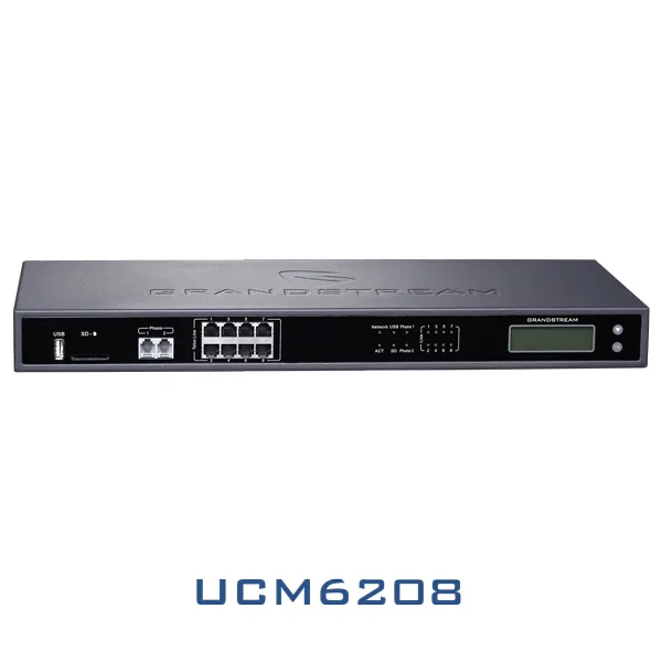 Tổng đài tương thích với điện thoại IP Yealink SIP T30 Grandstream UCM6208