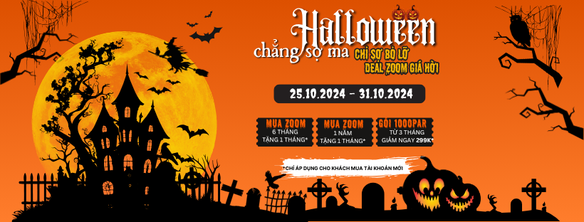 Halloween ưu đãi Zoom hời (2)