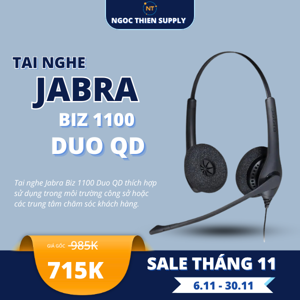 Sale Jabra Biz 1100 USB QD