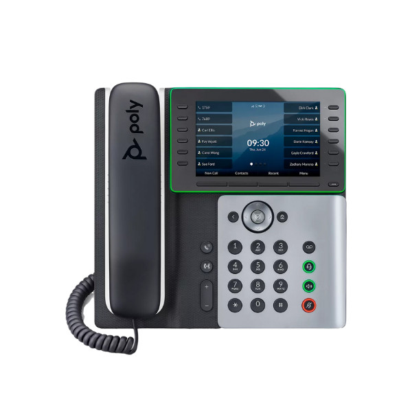 Poly Edge E500 IP Phone and PoE-enabled (82M94AA)