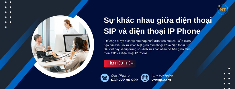 Sự khác nhau giữa điện thoại SIP và điện thoại IP Phone