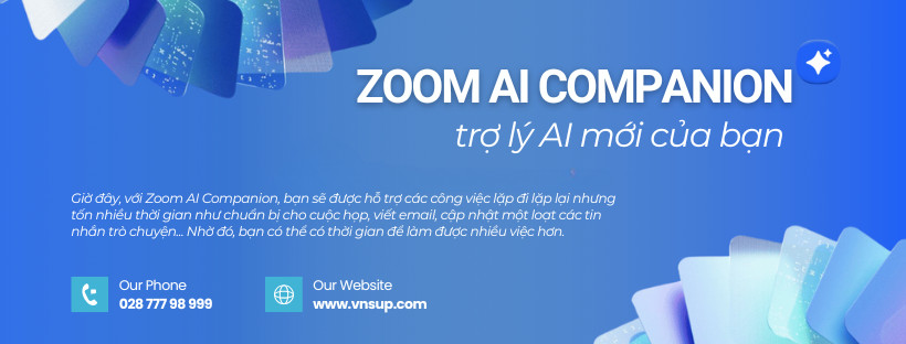 Zoom AI Companion sẽ là trợ lý AI mới của bạn