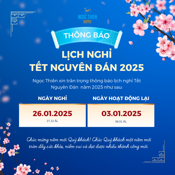 Lịch nghỉ tết 2025