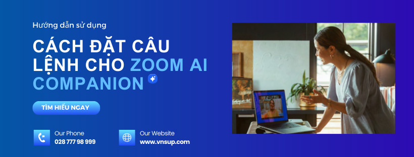 cách đặt câu lệnh cho Zoom AI Companion