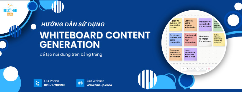 hướng dẫn sử dụng Whiteboard Content Generation trên whiteboard Zoom