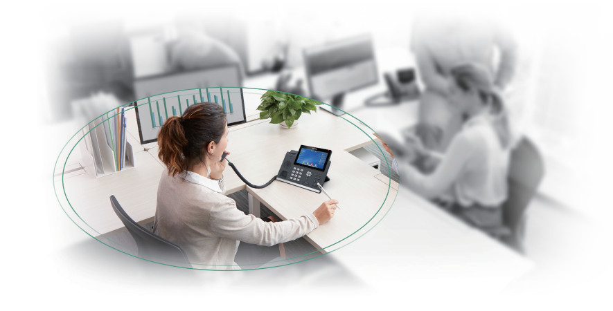 Dòng điện thoại IP Yealink T4U cung cấp âm thanh đàm thoại HD