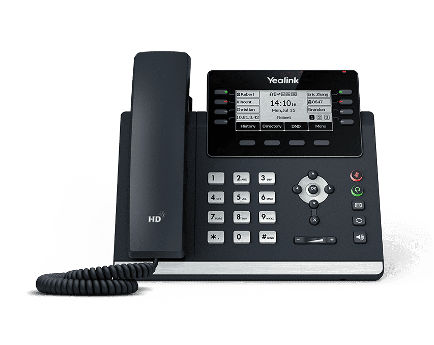 Điện thoại IP dòng Yealink T4U: Yealink SIP- T43U