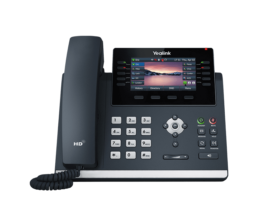Điện thoại IP dòng Yealink T4U: Yealink SIP- T46U