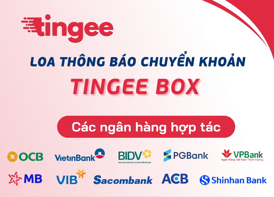 Các nhân hàng loa Tingee Box có thể liên kết