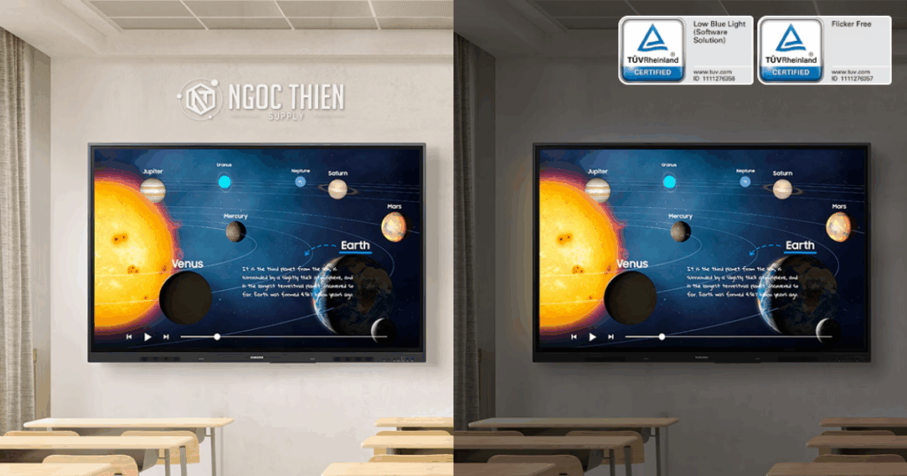 Màn WAD hiển thị hình ảnh sắc nét và bảo vệ thị giác