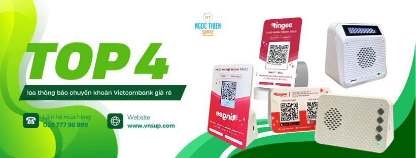 loa thông báo chuyển khoản Vietcombank giá rẻ