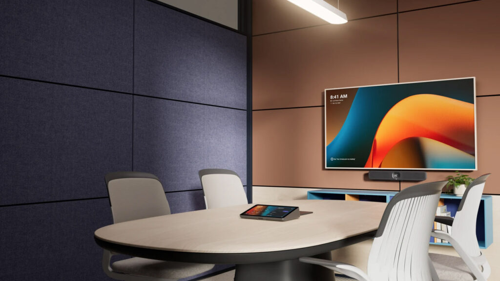logitech meetup 2 thiết kế tiện lợi và dễ dàng quản lý