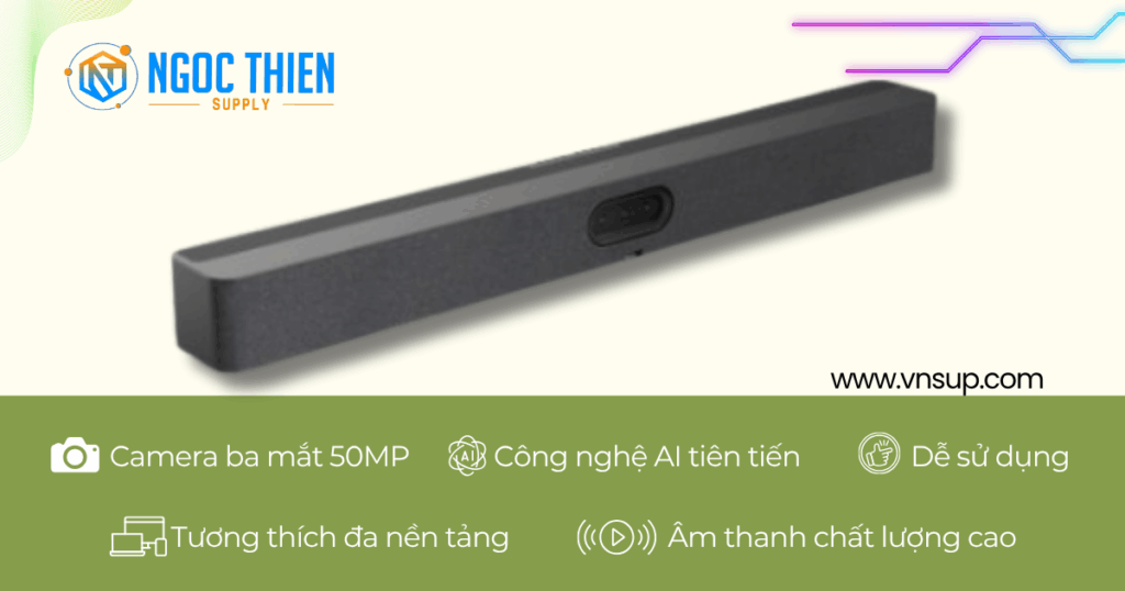 Yealink MeetingBar A50 – Giải pháp all-in-one cho phòng họp chuyên nghiệp