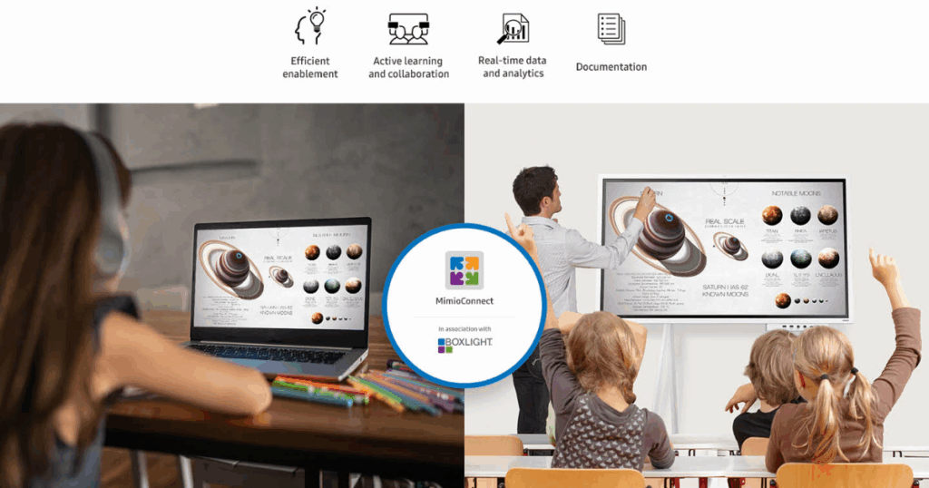 Phần mềm học tập MimioConnect