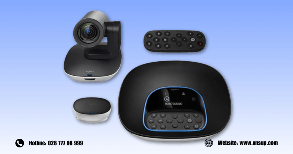 Bộ giải pháp hội nghị truyền hình Logitech Group