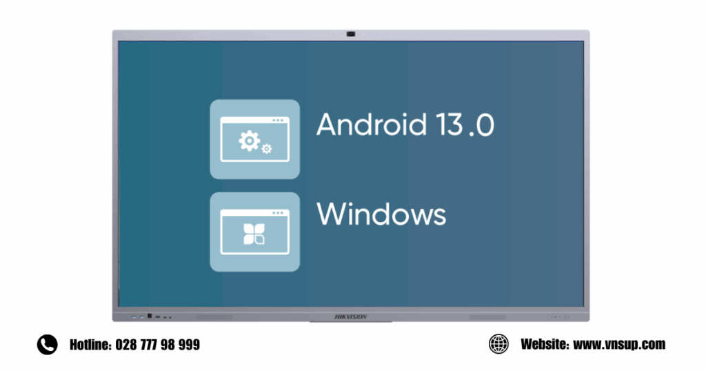 Hệ điều hành Android 13.0 với khả năng mở rộng OPS