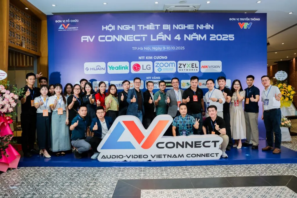 AV CONNECT 2025 – Điểm hẹn công nghệ và kết nối ngành nghe nhìn Việt Nam