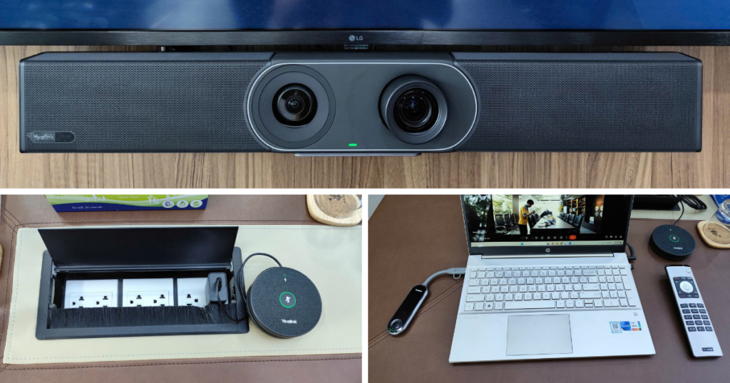 Chi tiết từng thiết bị trong dự án lắp đặt hệ thống họp trực tuyến cho doanh nghiệp nông sản tại TP.HCM