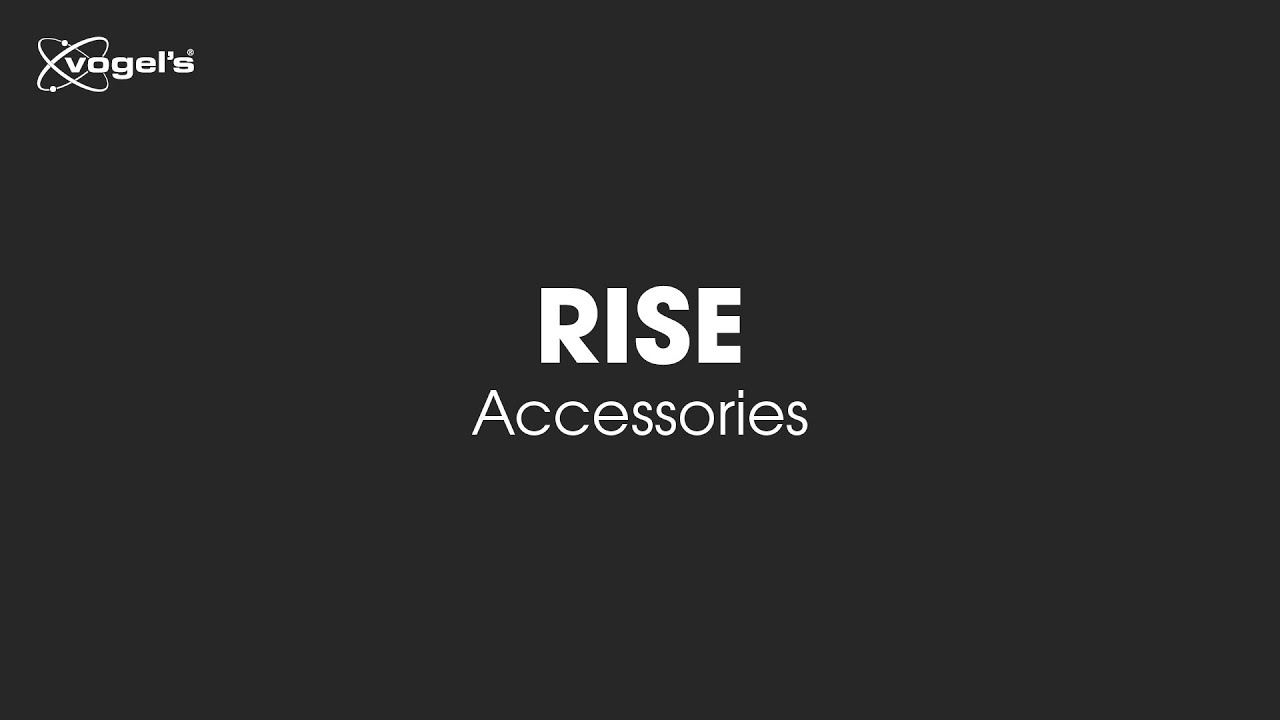 Do you own a RISE display lift? Looking for accessories? All the accessories in one video | Vogel’s
