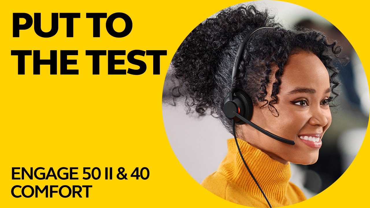 Jabra Engage 50 II and 40 Comfort Demo Video