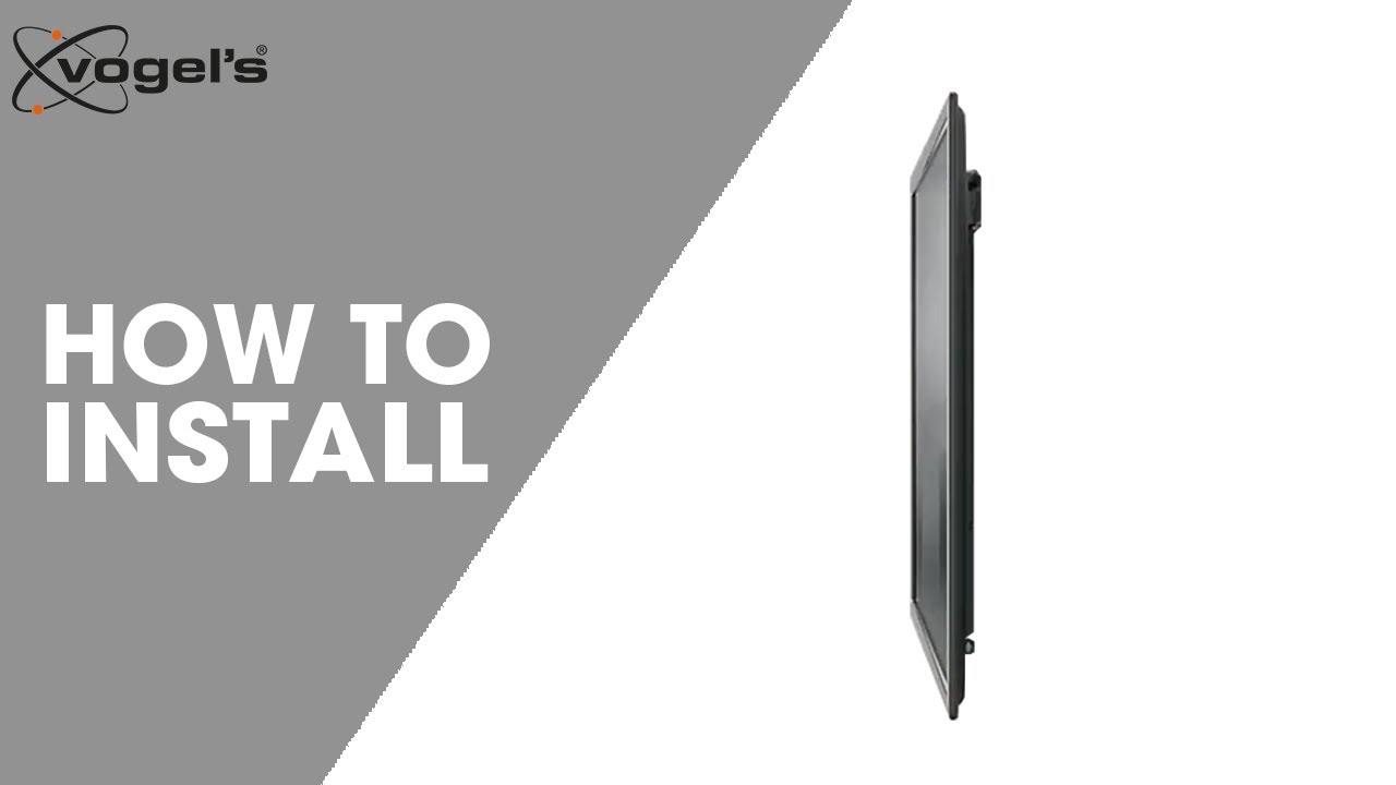 THIN 505 | How to install | TV wall mount | Vogel’s