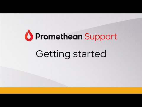 Getting Started with Promethean ActivInspire