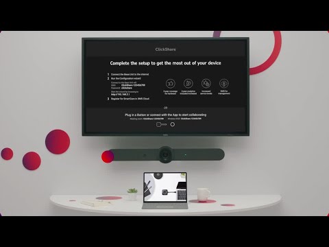 Setup, configure and register your ClickShare unit