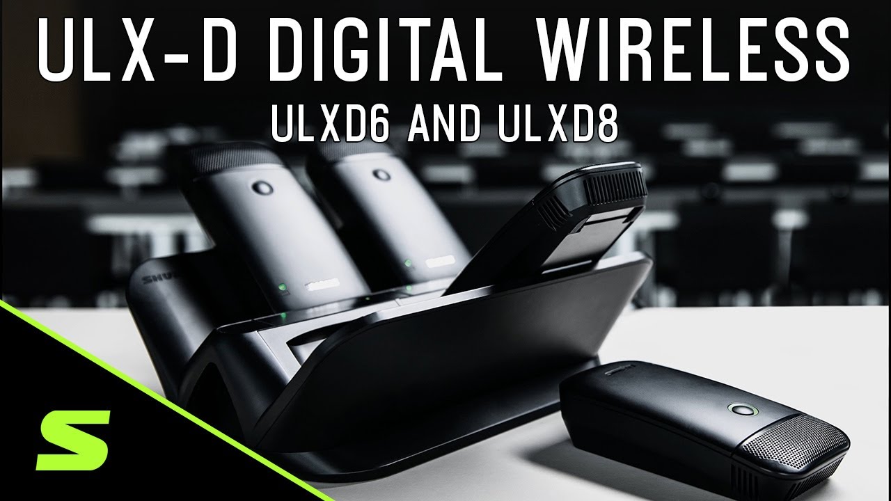 ULX-D Digital Wireless System: ULXD6 and ULXD8 | Shure